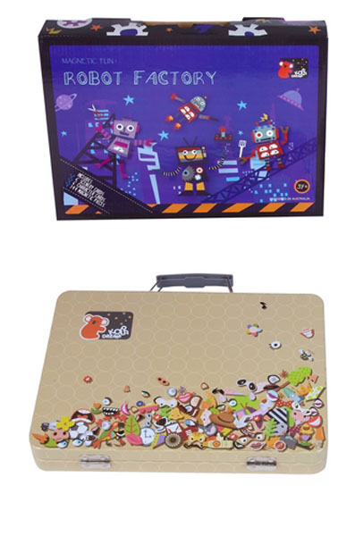 MALETIN LUXE MAGNETICO FACTORIA ROBOTS