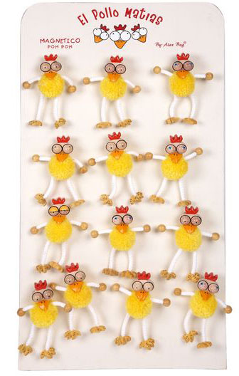 EXP.36 MAGNETICOS POM POM (EL POLLO MATIAS)