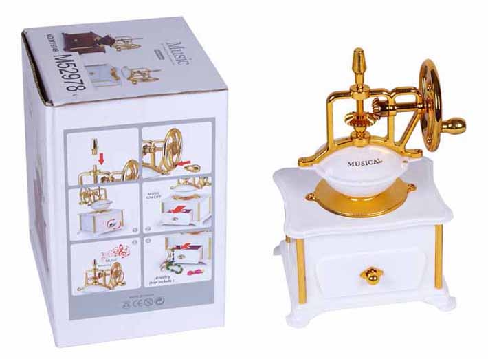 MOLINILLO MUSICAL BLANCO