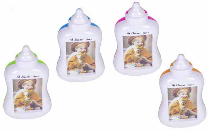 HUCHA PORTAFOTO BIBERON ,4 COLORES