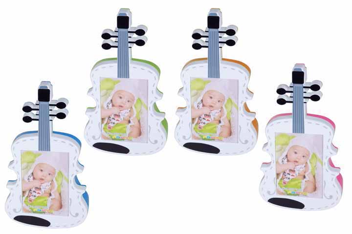 HUCHA PORTAFOTO GUITARRA,4 COLORES