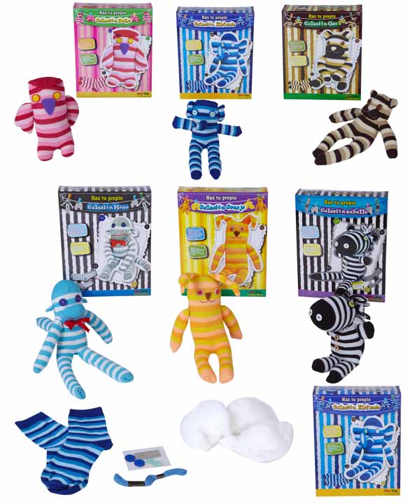 SET HAZ TU PROPIO PELUCHE,6 MODELOS