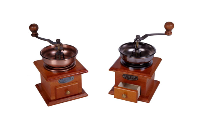 MOLINILLO CAFE MADERA CLASICO, 2 COLORES