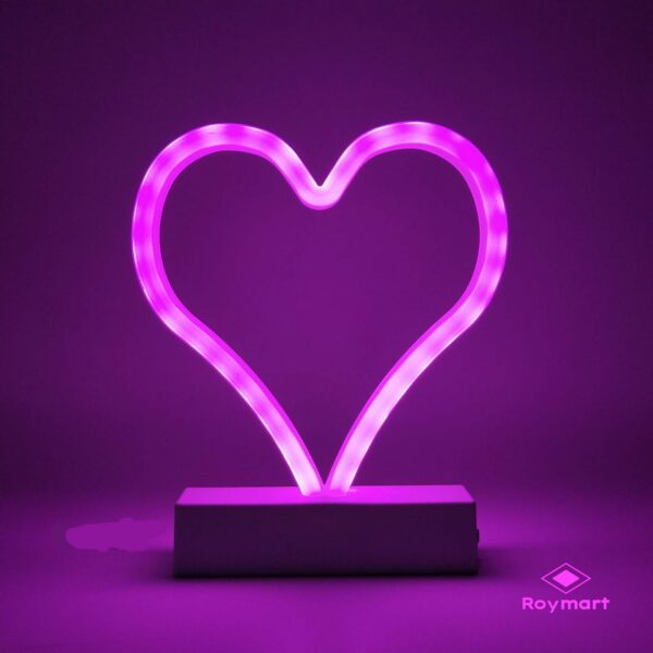 FIGURA NEON HEART