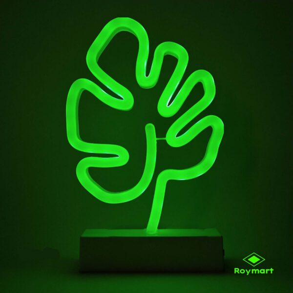 FIGURA NEON GREEN TREE LEAF