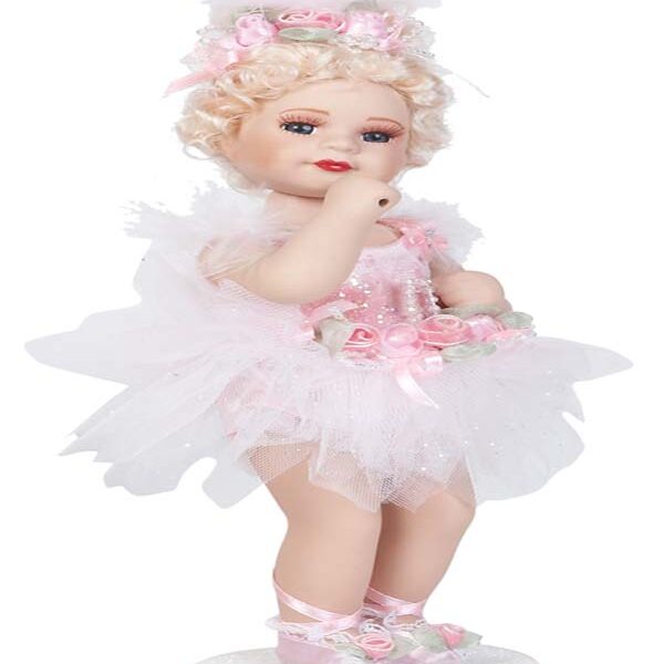 MUÑECA DE PIE ROSA COL.BALLET