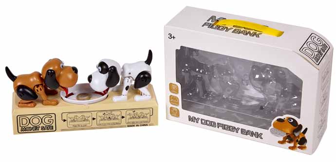 PIGGY BANK DOS PERROS
