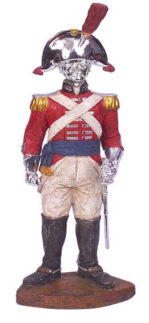 BRITANN SOLDIER GRANDE CASACA ROJA C/ESPADA