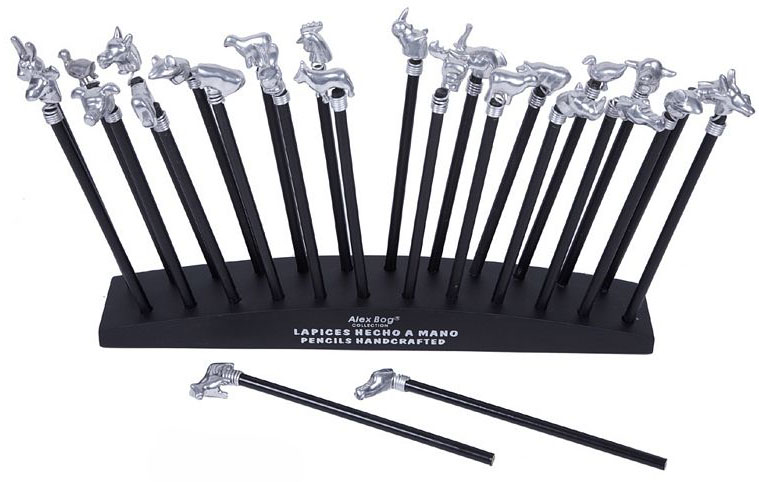 EXP.48 LAPICES C/MOTIVO ALUM.