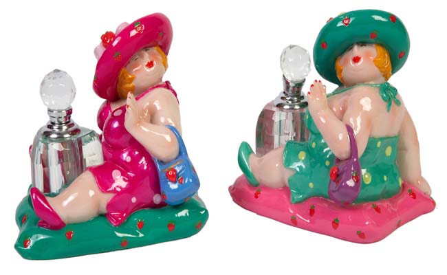 COJIN C/FRASCO ESENCIA MOD.FATTY ,2 COL.