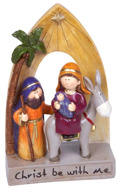 FIGURAS NACIMIENTO PEQUEÑO CON PALMERA