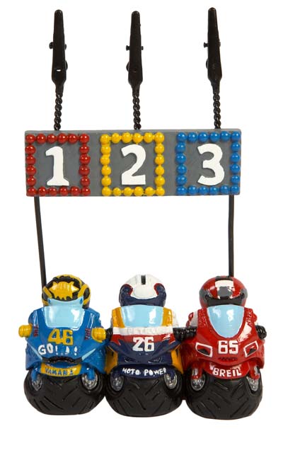 PODIUM C/TRES PINZAS MOTO RAISER