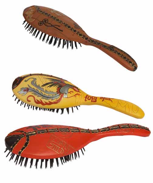 CEPILLO PELO DECORACION ,3 MODELOS