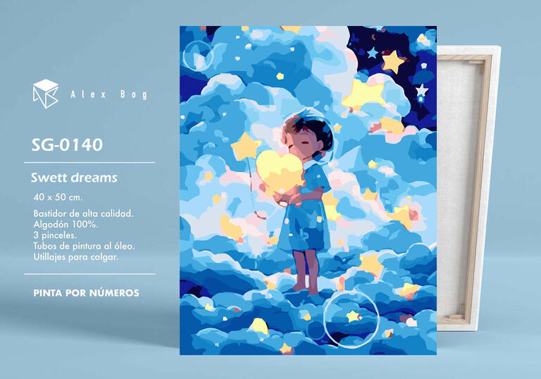 PINTAR POR NUMEROS SWEET DREAMS