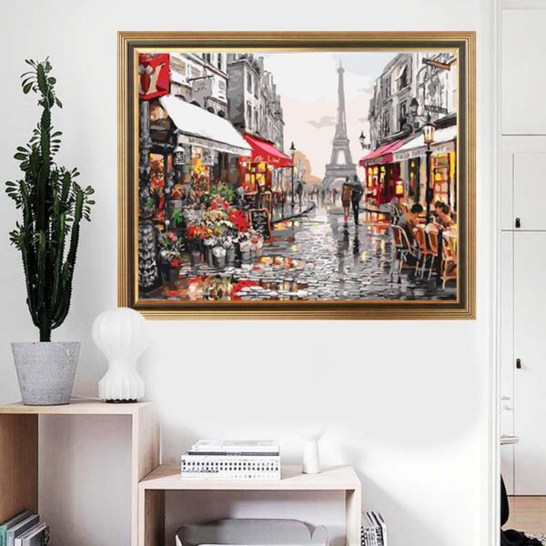 PINTAR POR NUMEROS BOULEVARD PARIS