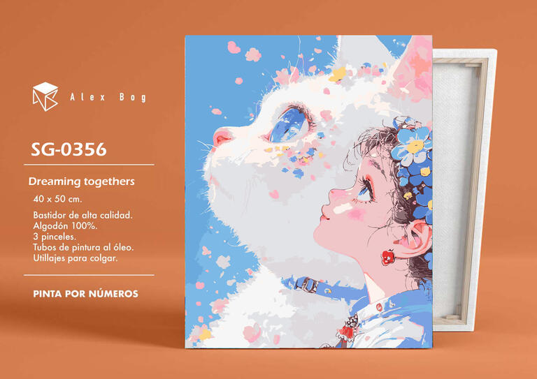 PINTAR POR NUMEROS DREAMING TOGETHER