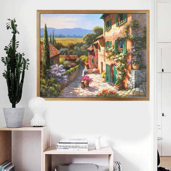 PINTAR POR NUMEROS PROVENCE IN SPRING