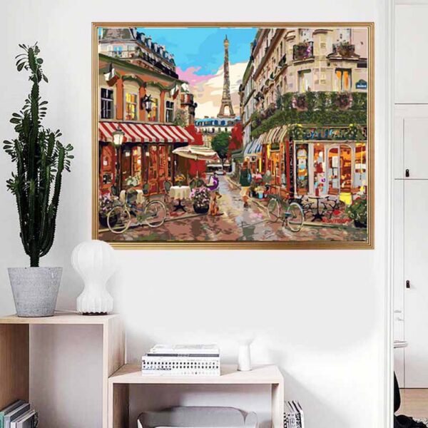 PINTAR POR NUMEROS RUE DU PARIS