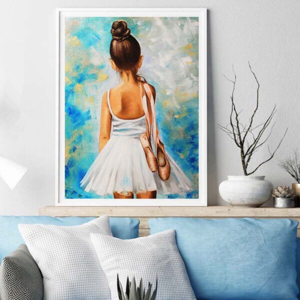 PINTAR POR NUMEROS I HAVE A DREAM...BALLERINA