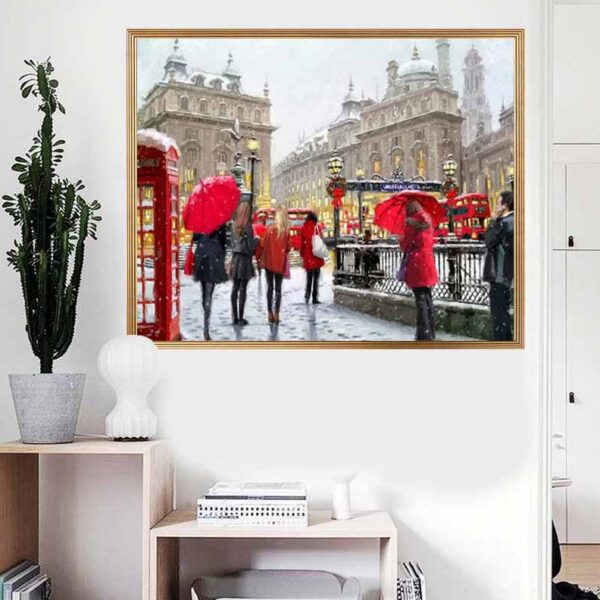 PINTAR POR NUMEROS LONDON UNDERGROUND CENTER