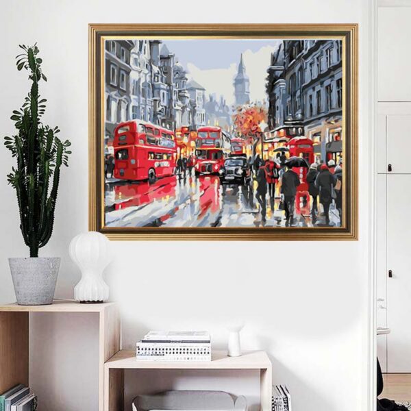 PINTAR POR NUMEROS BOULEVARD OF LONDON