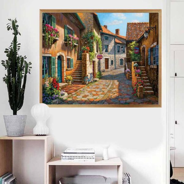 PINTAR POR NUMEROS NORMANDY IN SPRING