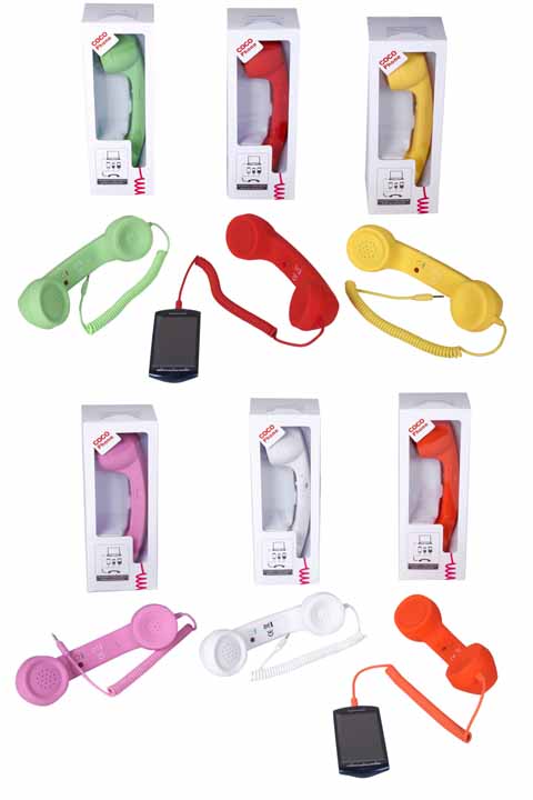 TELEFONO RETRO CON CLAVIJA PARA MOVIL,6 COLORES