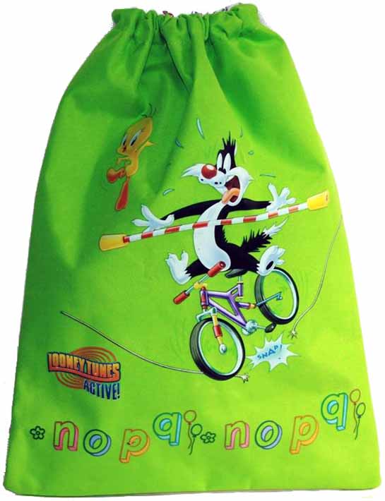 BOLSA ESPALDERA 29*40CM. LOONEY TUNES