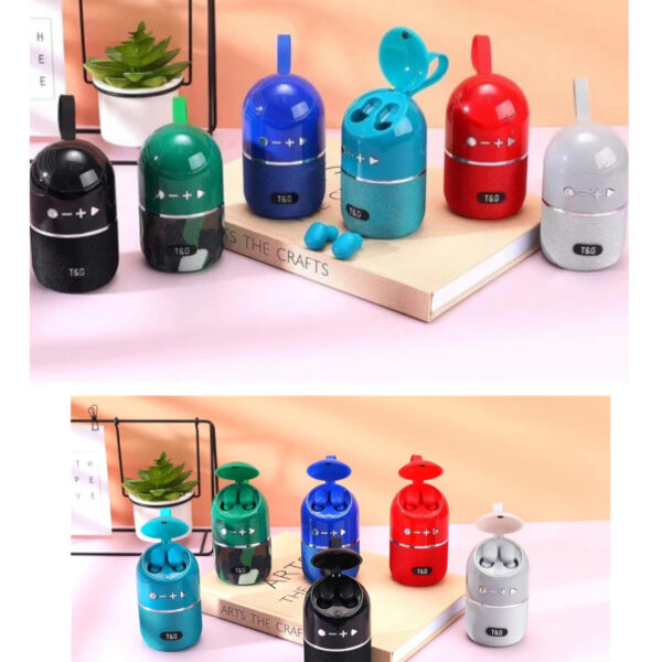 SPEAKER INALAMBRICO UNIV. CON INPODS 5.3 ,6 COL.