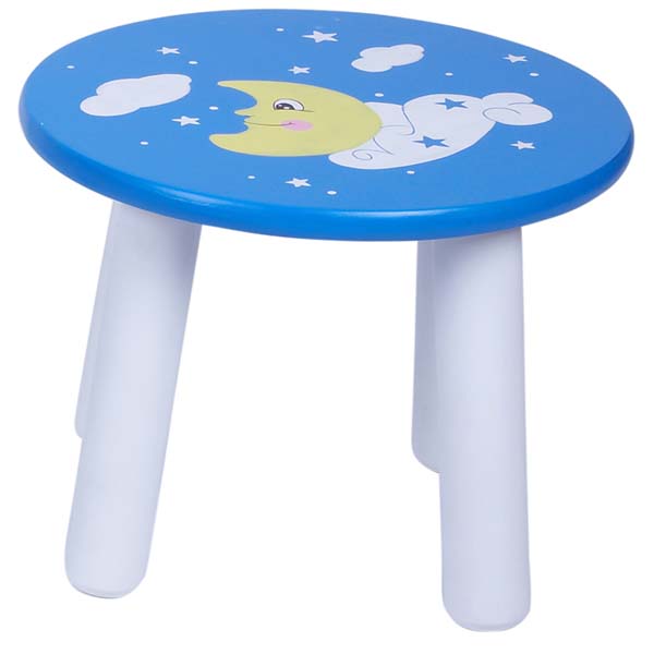 TABURETE MADERA COL.MOON