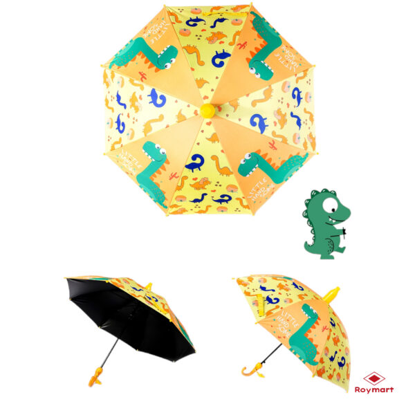 PARAGUAS AUTOMATICO INFANTIL 6 DISEÑOS SOLIDOS