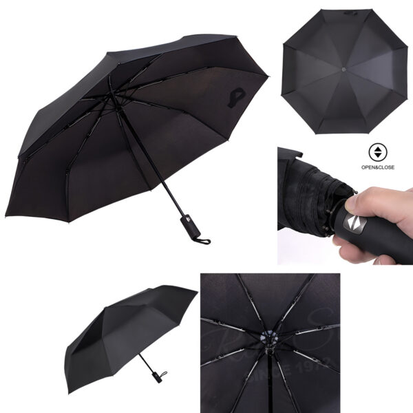 PARAGUAS AUT.PLEGABLE 6 COLORES CLASICOS