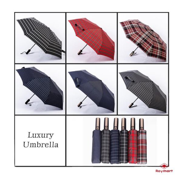 PARAGUAS LUXURY FULLY AUTOMATIC 6 DISEÑOS